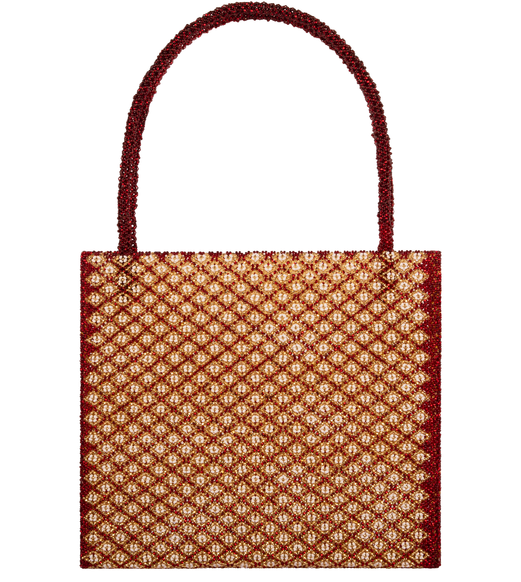 ÚNA RED GOLD BAG